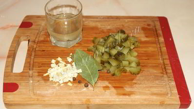 рассольник с рисом и куриной грудкой