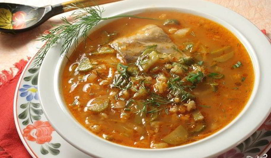 Рецепт рассольника с рисом