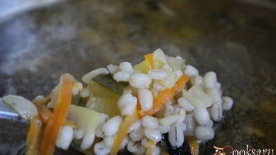 рассольник с сушеными грибами