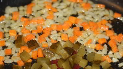 рассольник с ячневой крупой