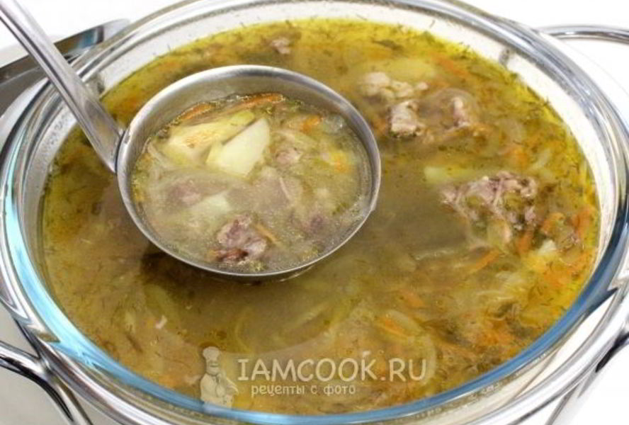 Рассольник в мультиварке