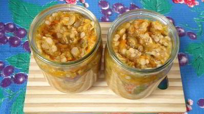 заготовка рассольника на зиму