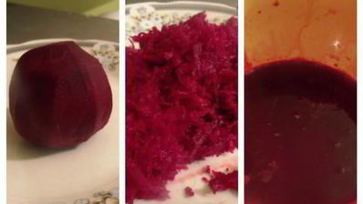 розовый суп с фрикадельками