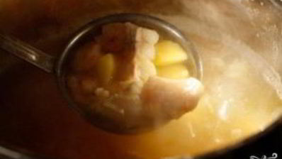 рыбный суп с креветками