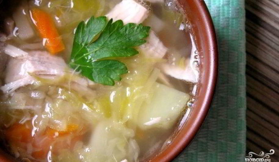 Рецепт кислых щей из квашеной капусты со свининой