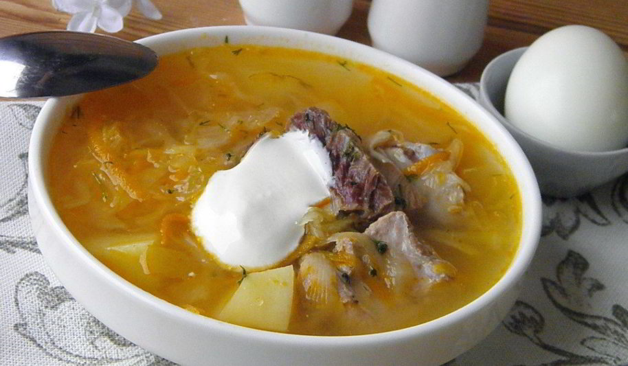 Рецепт кислых щей из квашеной капусты