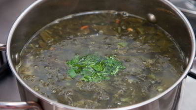 классические щи из молодого щавеля