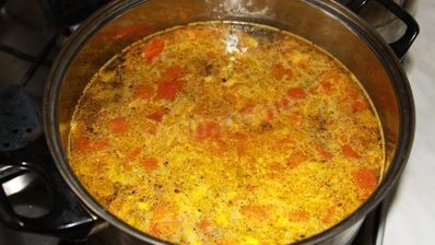 постные щи из свежей капусты с сушеными грибами