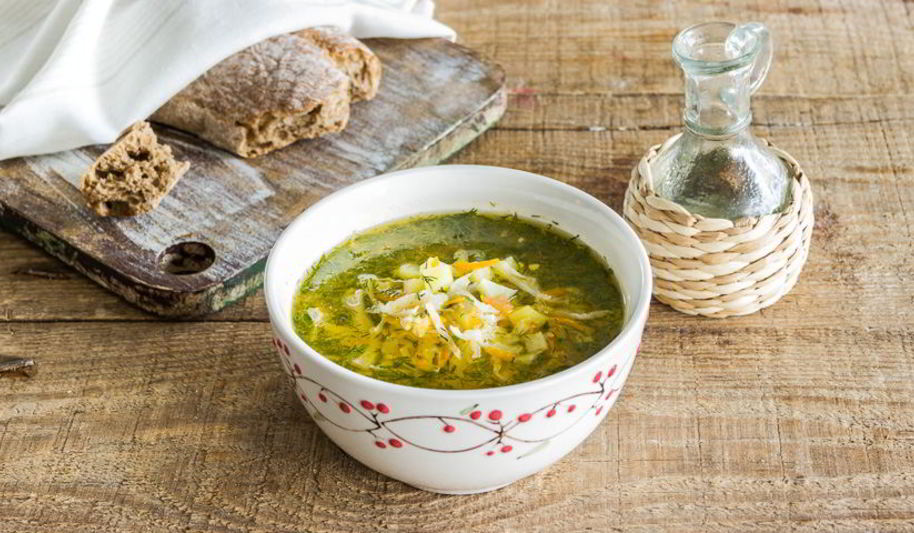 Рецепт постных щей из свежей капусты