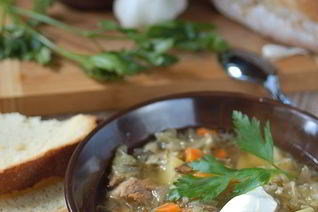 Щи богатые русские