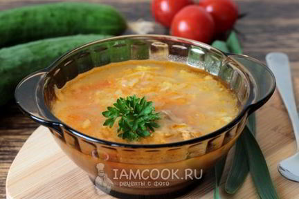 Щи из кислой капусты со свининой