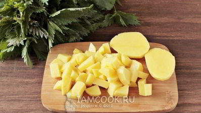 щи из крапивы с яйцом