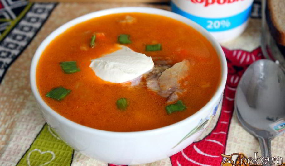 Рецепт щей из квашенной капусты с болгарским перцем