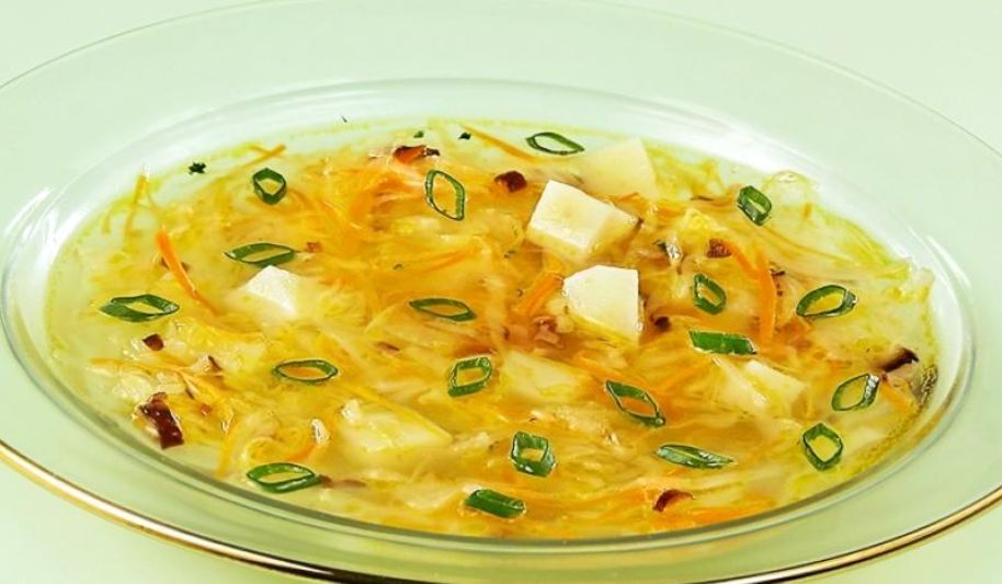 Рецепт щей из квашеной капусты с грибами