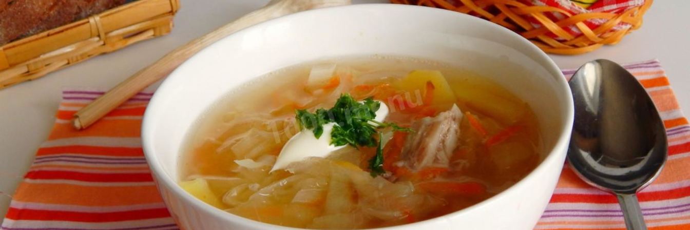 Щи из квашеной капусты в мультиварке