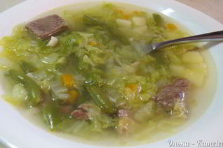 Щи из пекинской капусты