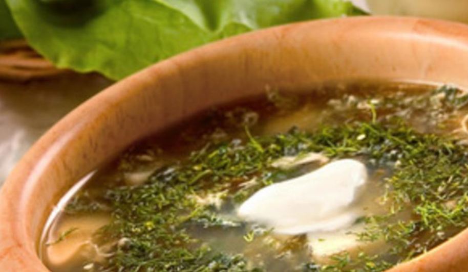 Рецепт щей из щавеля с яйцом