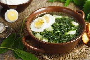 Щи из щавеля