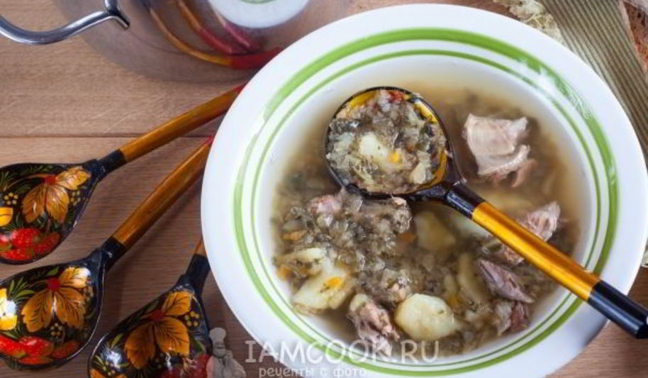 Рецепт щей из серой капусты