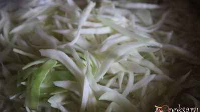 щи из свежей и квашеной капусты на курином бульоне