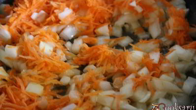 щи из свежей и квашеной капусты на курином бульоне