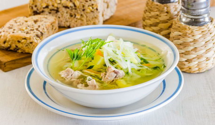 Рецепт щей из свежей капусты с говядиной