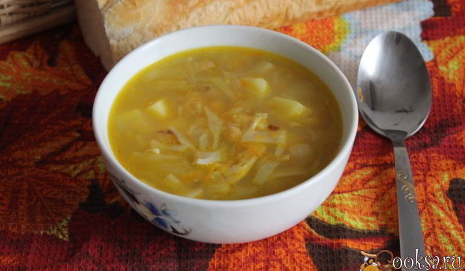 Рецепт щей из свежей капусты с нутом