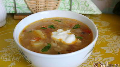 щи из свежей капусты с перловкой