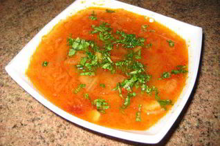 Щи с бараниной и шпиком Скандинавские