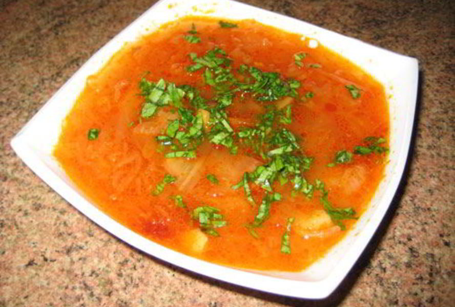 Щи с бараниной и шпиком Скандинавские