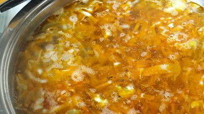 щи с килькой