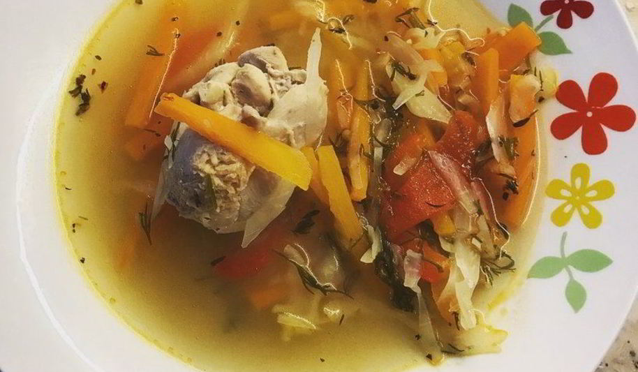Рецепт щей с курицей без картофеля и лука