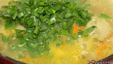 щи с квашеной капустой и молодым щавлем