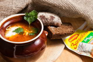 Щи с квашеной капустой