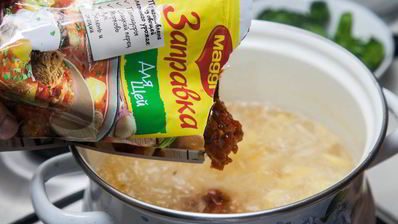 щи с квашеной капустой