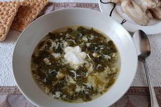 Щи с щавелем