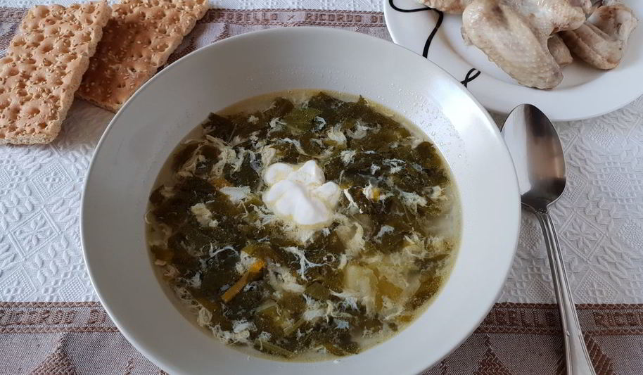 Рецепт щей с щавелем