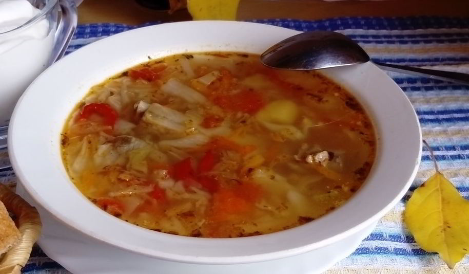 Рецепт щей со свиными ребрышками