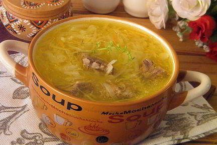 Щи суточные из квашеной капусты