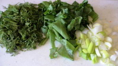 щи весенние с рисом и щавелем