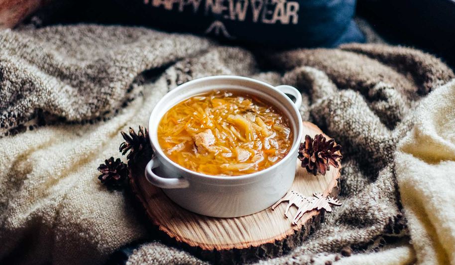 Рецепт суточных щей из кислой капусты