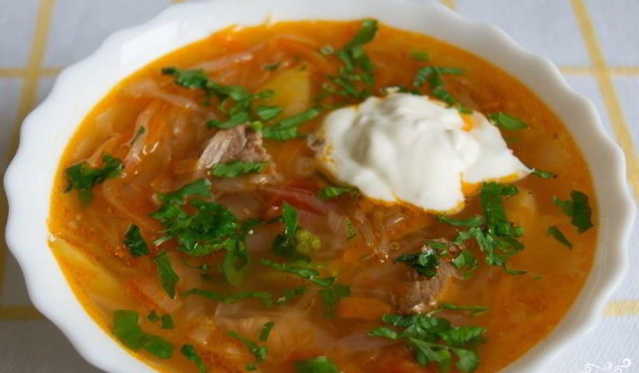 Рецепт свежих щей