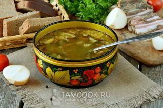 Зеленые щи из кисленицы