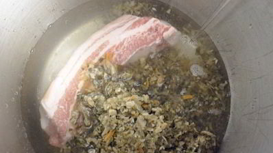 зеленые щи из кисленицы