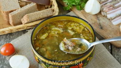 зеленые щи из кисленицы