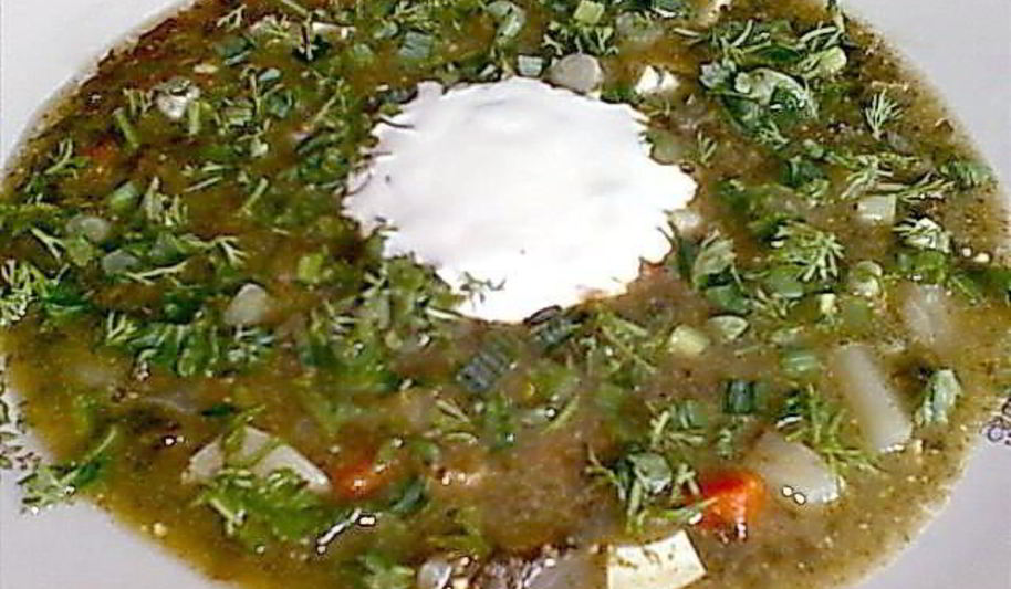 Рецепт зеленых щей щавелевых с яйцом