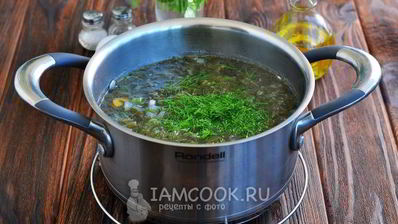 зеленые щи со щавелем и яйцом