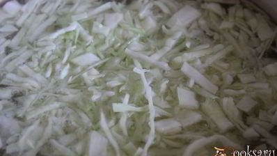 зеленые весенние щи с фрикадельками