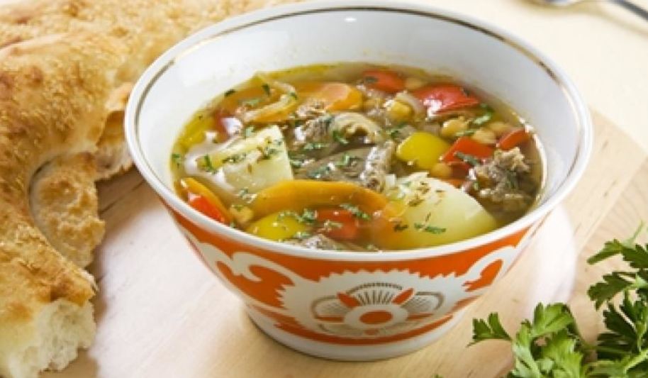 Рецепт шурпы из баранины с нутом