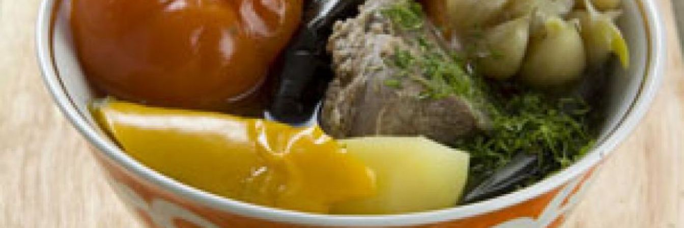 Шурпа из бараньей лопатки